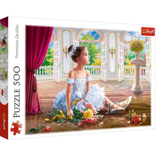 Trefl - Puzzle personaje Micuta balerina - Puzzle Copii - piese 500 - Multicolor