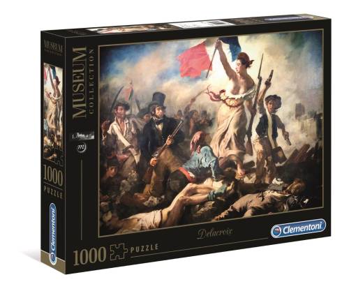 Puzzle Clementoni - Delacroix - Libertatea conducand poporul - 1000 piese
