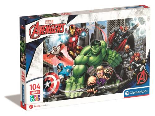 Puzzle Clementoni - Maxi - Avengers - 104 piese