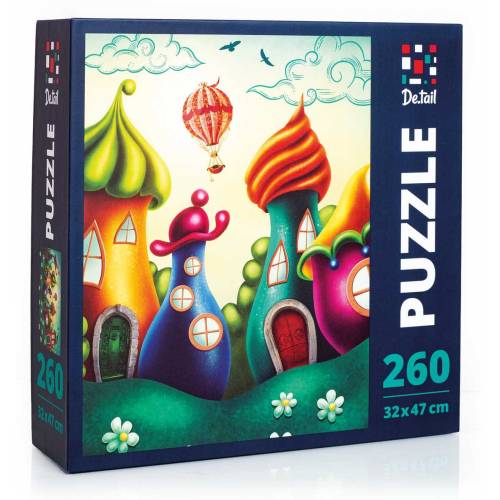 Puzzle Fairytale City - 32x47 cm - 260 piese Detail DT200-03