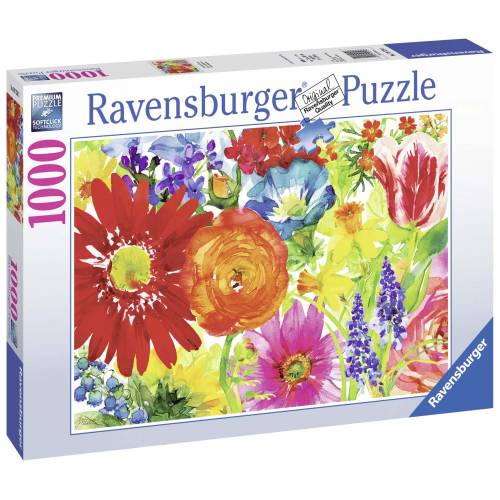 Puzzle flori abundente - 1000 piese