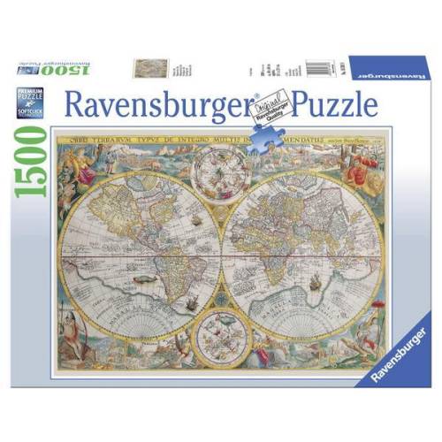 Puzzle Harta istorica - 1500 piese