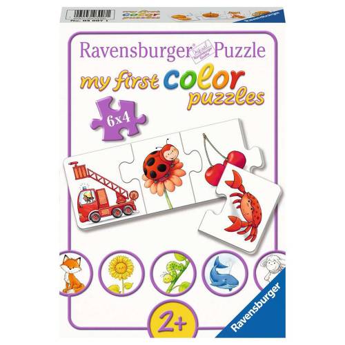 PUZZLE LUCRURI COLORATE - 6x4 PIESE