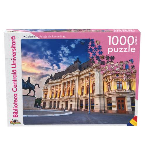 Puzzle Noriel - Peisaje din Romania - Biblioteca Centrala Universitara - 1000 Piese