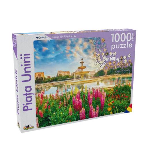 Puzzle Noriel - Peisaje din Romania - Piata Unirii - 1000 Piese