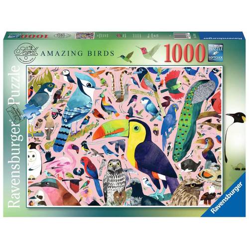Puzzle pasarile lui matt sewell - 1000 piese