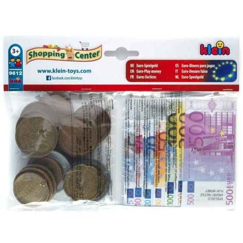 Klein - Set jucarie Euro bancnote - monede si chitante