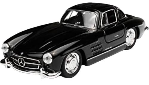 Masinuta die cast Mercedes-Benz 300SL Coupe 1954 - scara 1:36 - 128 cm - negru