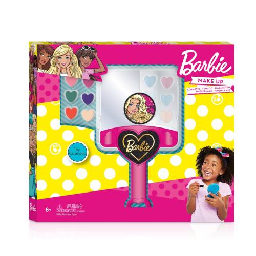 Set de cosmetice cu oglinda - Barbie