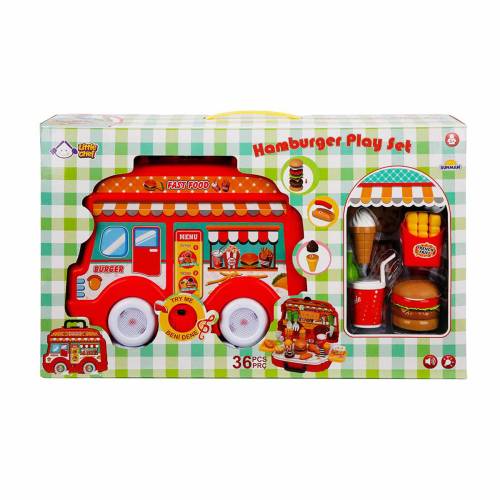 Set de joaca - Little Chef - Caravana Hamburgerilor