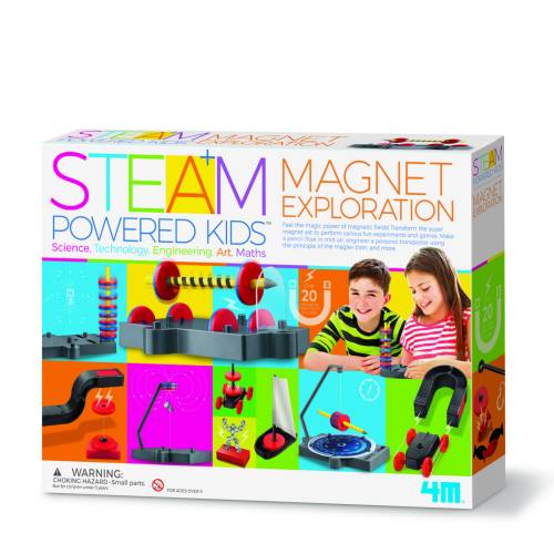 Kit stiintific - explorarea magnetica - steam kids