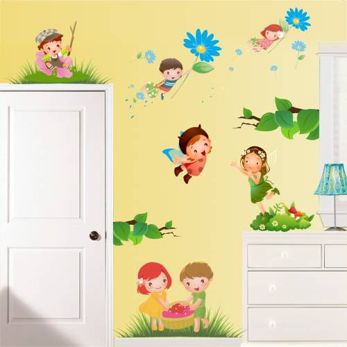 Stickere perete copii Basmul copiilor - 84 x 88 cm