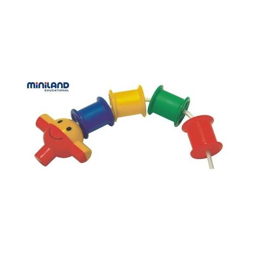 Miniland - Joc de indemanare cu bobine
