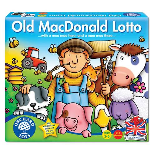 Joc Educativ Orchard Toys Loto Old MacDonald