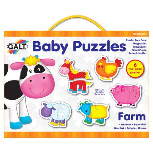 Puzzle Ferma de Animale Baby Puzzle Farm Galt