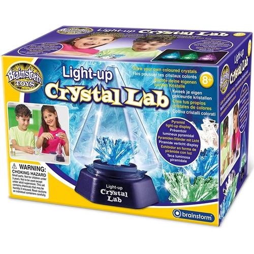 Set Educativ Brainstorm Experimente Cristal cu LED