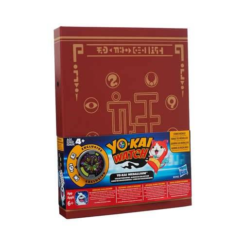 Cartea Colectionarului Hasbro de Medalii Yo-Kai