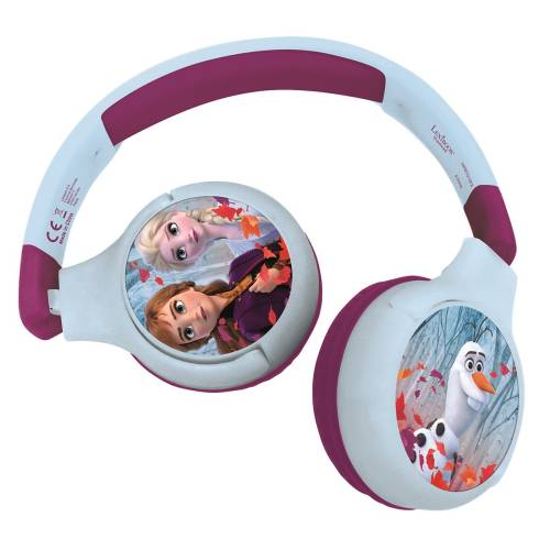 Casti pliabile 2 in 1 Lexibook - Disney Frozen - Jack 35 mm - Bluetooth
