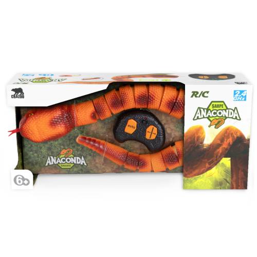Jucarie interactiva - Crazoo - Anaconda cu telecomanda