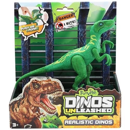 Jucarie interactiva Dinos Unleashed - Dinozaur - Verde