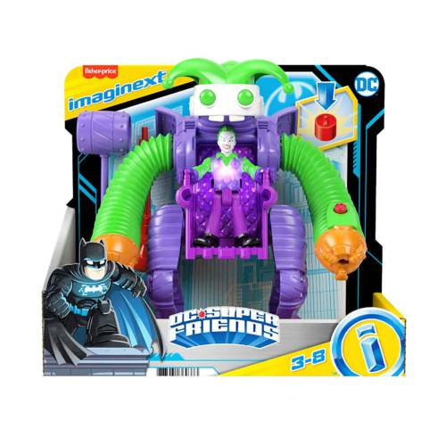 Set de joaca - Imaginext - DC Super Friends - Joker Battling Robot - HGX80