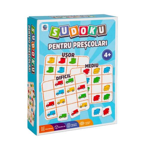 Joc educativ - Smile Games - Sudoku pentru Prescolari