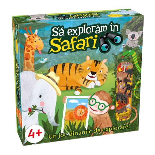 Joc educativ Tactic - Sa exploram in safari