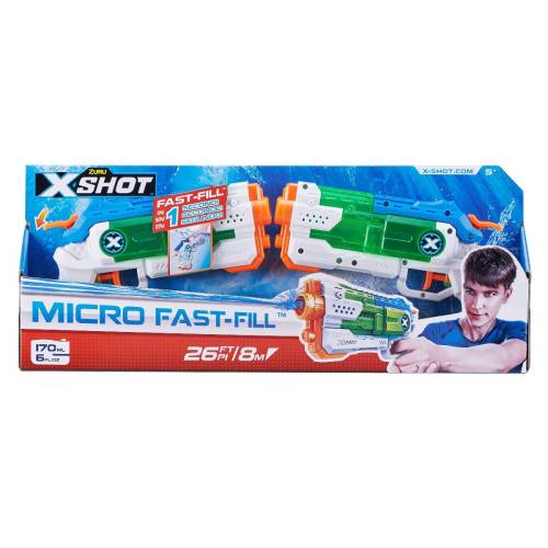 Set pistoale cu apa X-Shot Warfare Micro Fast-Fill