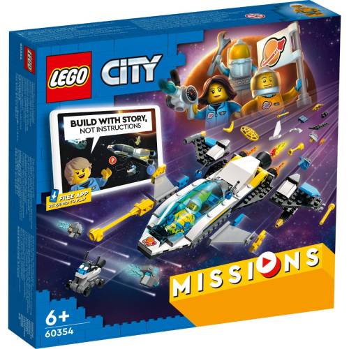 LEGO(r) City - Misiuni de explorare spatiala pe Marte (60354)