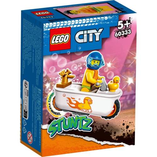 LEGO(r) City - Motocicleta de cascadorii cu cada (60333)