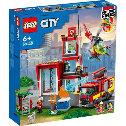 LEGO(r) City - Remiza de pompieri (60320)