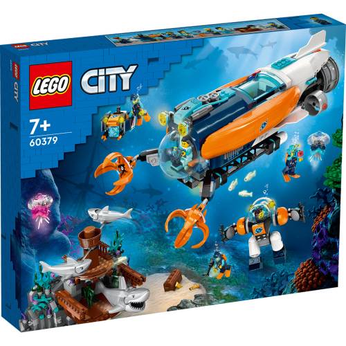 LEGO(r) City - Submarin de explorare la mare adancime (60379)