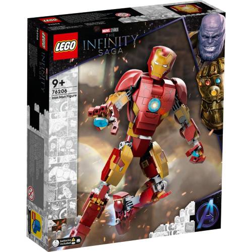 LEGO(r) Super Heroes - Figurina Iron Man (76206)