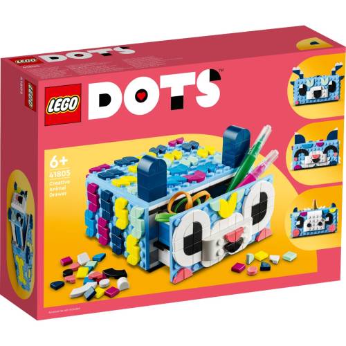 LEGO(r) Dots - Sertar creativ cu animale (41805)