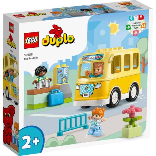 LEGO(r) Duplo Town - Calatoria cu autobuzul (10988)