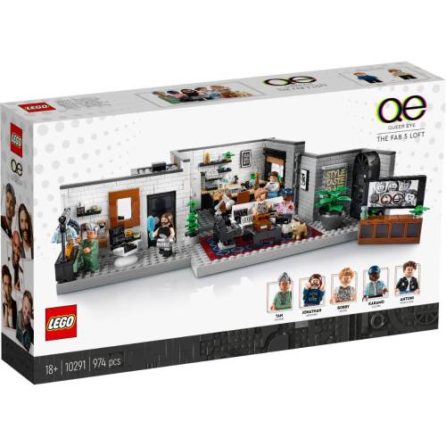 LEGO(r) Icons - Queer Eye - Loftul celor cinci fabulosi (10291)
