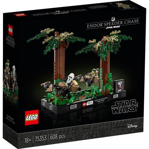 LEGO(r) Star Wars - Diorama Urmarire cu speederul pe Endor(tm) (75353)