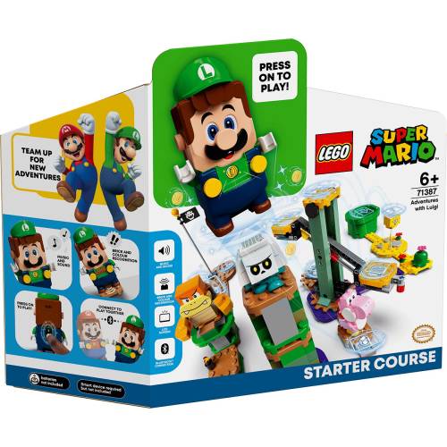 LEGO(r) Super Mario - Set De Baza Aventurile Lui Luigi (71387)