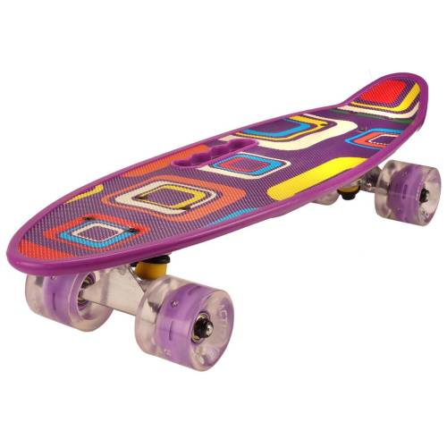 Penny board portabil Action One - ABEC-7 - Geometrical