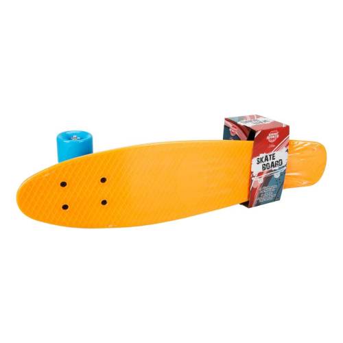 Skateboard din plastic - Rising Sports Xtreme - Portocaliu - 58 cm