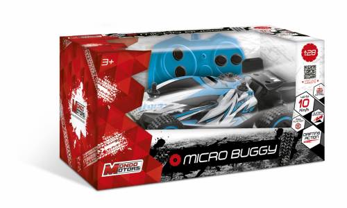 Masina micro buggy 1:28 - albastru