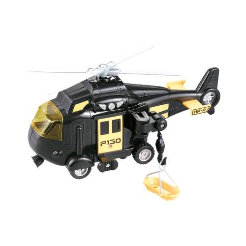 Elicopter cu lumini si sunete Cool Machines - Negru