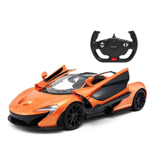 Masinuta cu telecomanda - Rastar - McLaren P1 - 1:14 - Portocaliu
