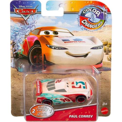 Masinuta Disney Cars - Color Changers - Paul Conrev - 1:55 - GPB00