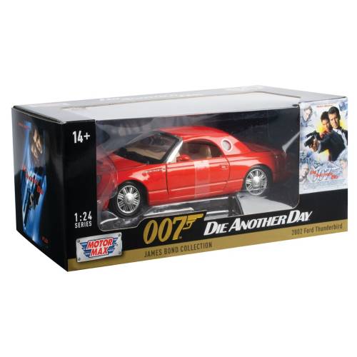 Masinuta Motormax - 2002 Ford Thunderbird James Bond - 1:24