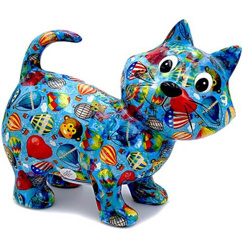 Decoratiune ceramica Pisica Kiki h18 cm