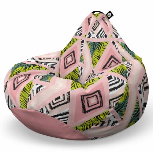 Fotoliu Puf Bean Bag tip Para XL - Caribbean Grapefruit