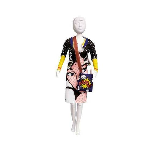 Dress Your Doll - Set de croitorie hainute pentru papusi Couture Lizzy Pop Art -