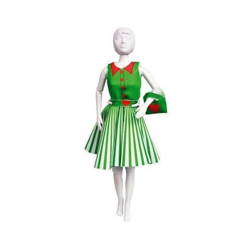 Dress Your Doll - Set de croitorie hainute pentru papusi Couture Peggy Hearts -