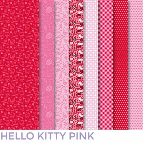 Dress your doll - Set de materiale Hello Kitty Pink -